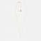 Astrid & Miyu Initial Pavé 18K Gold-Plated Necklace