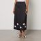 Sister Jane Desert Hearts Satin Midi Skirt - S/UK 8