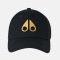 Moose Knuckles Gold Logo Icon Cotton-Twill Cap