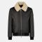 Moose Knuckles Toba Leather Bomber Jacket - M