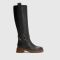 See By Chloé Women's Leather Knee High Boots - 6