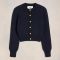 AMI Sailor Cotton and Wool-Blend Cardigan - XL