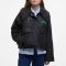 Barbour x GANNI Tartan Waxed Cotton Anorak - UK 16