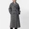 Leveté Room LR-Honey 1 Wool-Blend Twill Coat - L