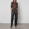 Max Mara Studio Abadan Zebra Wool-Blend Jumper - L