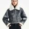Shoreditch Ski Club Ottilie Shearling Jacket - XS