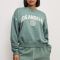 Good American Los Angeles Cotton-Blend Fleece Sweatshirt - XL