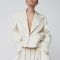 Stella Nova Cropped Satin Blazer - L/XL