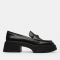 Coach Women's Leah Leather Platform Loafers - UK 6