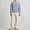 Wax London Wilde Crewneck Waffle-Knit Jumper - M