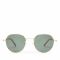 Le Specs Odyssey Gold-Tone Round-Frame Sunglasses