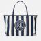 Lauren Ralph Lauren Emerie Herringbone Cotton Twill Extra Large Tote Bag