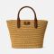 Lauren Ralph Lauren Brie 22 Straw Tote Bag