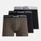 BOSS Bodywear Cotton-Blend Stretch-Jersey 3 Pack Boxer Briefs - M