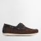 Barbour Men's Wake Suede Boat Shoes - UK 8 - Brown/Navy