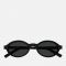 Saint Laurent Jeanne Oval-Frame Acetate Sunglasses