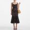 Self-Portrait Guipure Lace Midi Dress - UK 16