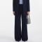 Self-Portrait Crepe Wide Leg Trousers - UK 14
