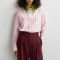 Essentiel Antwerp Hashbrown Sequin Collar Cotton-Poplin Shirt - EU 36/UK 8