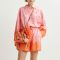 Essentiel Antwerp Hichigan Embellished Cotton-Poplin Shorts - EU 42/UK 14