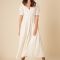 Nobody's Child Flossie Plain Cotton-Seersucker Dress - UK 6