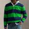 Polo Ralph Lauren Yarn-Dyed Cotton-Jersey Rugby Top - S