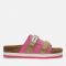 Novesta Women's Partisan Faux Suede Slide Sandals - UK 8