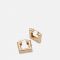 Daisy London x Polly Sayer Mini Chubby Square Earrings