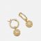 Daisy London Apollo Sparkle 18k Gold-Plated Drop Earrings