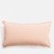 Business & Pleasure Rectangle Throw Pillow - Rivie Pink