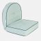 Business & Pleasure Reclining Pillow Lounger - Rivie Green