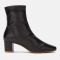 BY FAR Women's Sofia Leather Heeled Boots - Black - UK 6