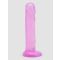 Lovehoney-BASICS BASICS Suction Cup Dildo Dildo, Purple - 20.32 cm - Amorana