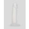 Lovehoney-BASICS BASICS Suction Cup Dildo Dildo, Transparently - 15.24 cm - Amorana