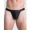 LHM Shiny Microfibre Jockstrap, Black - S / M - Amorana