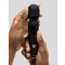 Lovehoney Power Play Rechargeable Mini Wand Vibrator, Black - Amorana
