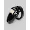 DOMINIX Deluxe Rigid Plastic Chastity Device, Black - Amorana