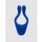 Beauments Doppio Powerful Couples Vibrator, Blue - Amorana