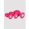 EasyToys Diamond Plug Set Anal plug, Pink - Amorana