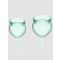 Satisfyer Feel Good Menstrual Cup Set Menstruationstasse, Green - Amorana