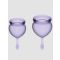 Satisfyer Feel Good Menstrual Cup Set Menstruationstasse, Lilac - Amorana