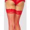 Leg-Avenue Fishnet Backseam Halterlose Strümpfe - Amorana