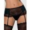Obsessive Miamor Garter belt & thong, L/XL - Amorana