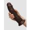 King Cock Realistic Dildo with Suction Cup, Flesh Brown - Amorana