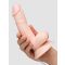 Lifelike Lover Classic Realistic Dildo Vibrator, Nude - 20.3 cm - Amorana