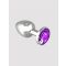 Rimba Small Stainless Steel Anal Plug, Purple - Amorana
