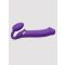 strap-on-me Vibrating Bendable Strap-on Strap-on Dildo, Large - Amorana