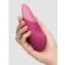 Womanizer Vibe Rechargeable Clitoral Vibrator - Burgundy, Pink - Amorana