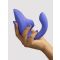 Womanizer Blend Rechargeable G-Spot and Clitoral Stimulator Blue [Blue], Blue - Amorana