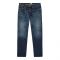 Regular Tapered Jeans 13oz - Mid Dark Blue Used